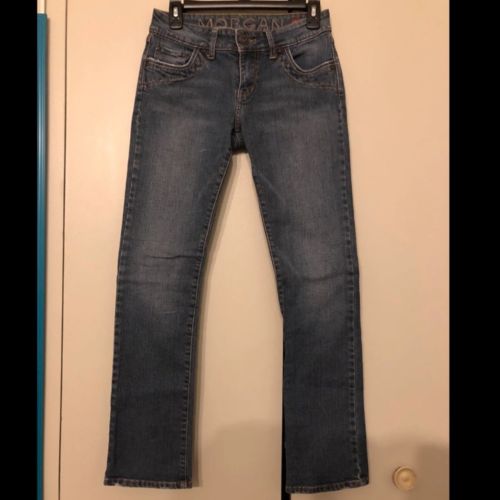 straight leg jeans